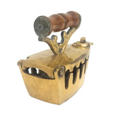 Presse en laiton, boîte en fer, pièce maîtresse SPIB02